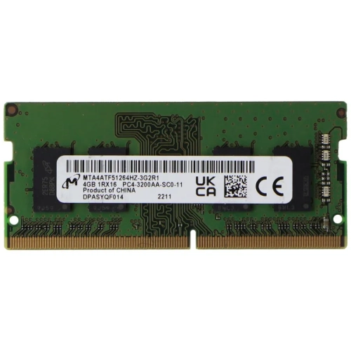 Micron 4GB DDR4 3200MHz PC4-3200AA (1Rx16) SO-DIMM RAM